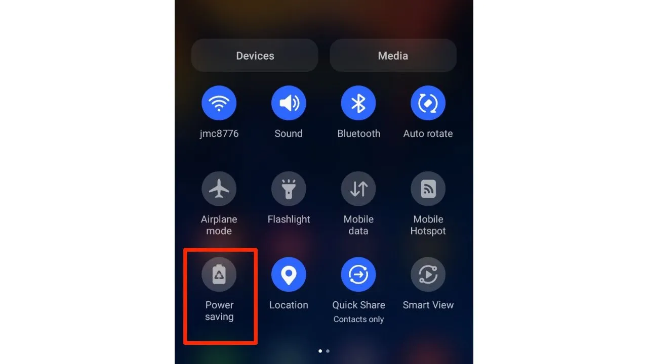 Aktifkan Mode Hemat Daya